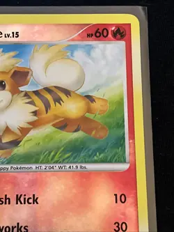 Pokemon TCG Growlithe Reverse Holo 108/147 Supreme Victors - Image 2