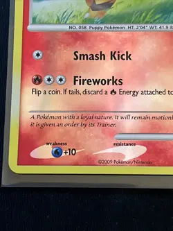 Pokemon TCG Growlithe Reverse Holo 108/147 Supreme Victors - Image 4