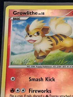 Pokemon TCG Growlithe Reverse Holo 108/147 Supreme Victors - Image 5