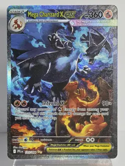 Pokemon TCG Mega Charizard X ex 125/094 Phantasmal Flames Holo SIR NM - Image 4