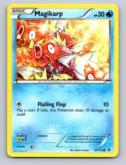 MAGIKARP 30/113 C LEGENDARY TREASURES POKEMON NM - Image 1