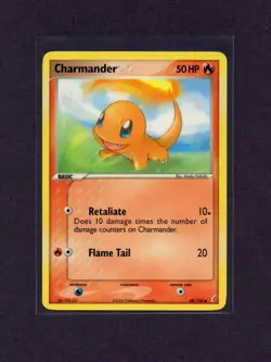 Charmander 48/100 Crystal Guardians Regular Common Pokemon - Image 1