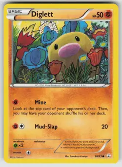 Diglett 38/83 Common Generations Pokemon Near Mint - Image 1