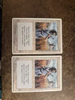 Swords to Plowshares MTG Core Set 4th Edition Regular 2 Cards - Image 1