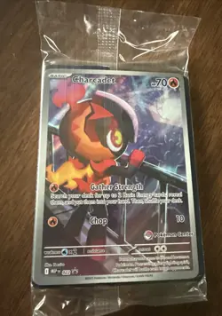 Charcadet Pokemon Center Stamped Promo 022 Sealed Phantasmal Flames PC ETB Promo - Image 1