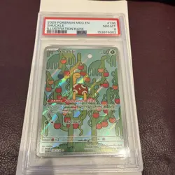 2025 POKEMON MEG EN-MEGA EVOLUTION ILLUSTRATION RARE #136 SHUCKLE PSA 9 - Image 1