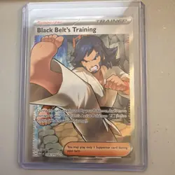 Pokemon TCG Black Belt's Training 255/217 Illustration Rare- Ascended Heroes NM - Image 1
