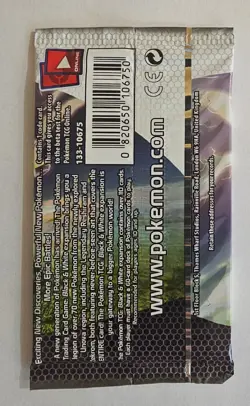 ⚡ Pokemon Black & White Booster Pack – Zebstrika Artwork – Sealed ⚡ - Image 2