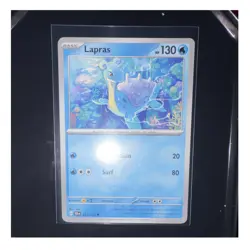 Pokemon TCG Lapras 031/142 SV07 Stellar Crown Regular Uncommon Basic 130 HP - Image 1