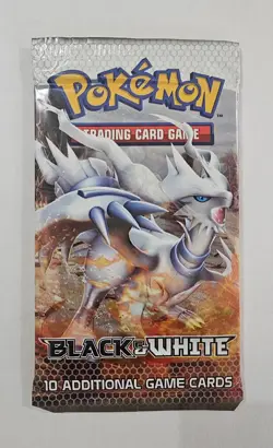 🔥 Pokemon Black & White Booster Pack – Reshiram Artwork – Sealed 🔥 - Image 1