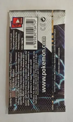 ⚡ Pokemon Black & White Booster Pack – Zekrom Artwork – Sealed ⚡ - Image 2