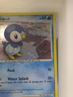 Piplup 93/130 - Cosmos Holo- Pokemon Diamond & Pearl W/ Swirl - Image 4