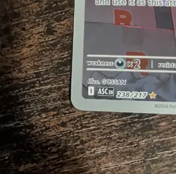 Pokemon TCG Team Rocket's Mimikyu ASC 238/217 Basic Psychic 60 HP - Image 3