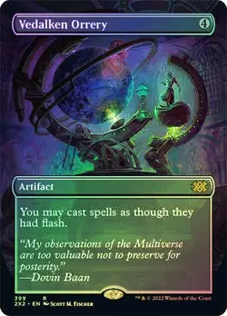 MTG - Vedalken Orrery *Borderless Foil* | 2X2 Double Masters 2022 | NM | EDH - Image 1