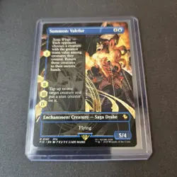 MTG Summon: Valefor 197 Borderless Regular Rare Final Fantasy FIC - Image 2