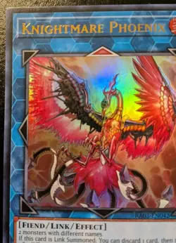 Knightmare Phoenix RA03-EN042 1st Ed Ultra Rare Quarter Century Bonanza Yu-Gi-Oh - Image 2