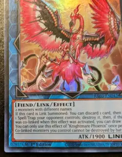 Knightmare Phoenix RA03-EN042 1st Ed Ultra Rare Quarter Century Bonanza Yu-Gi-Oh - Image 4