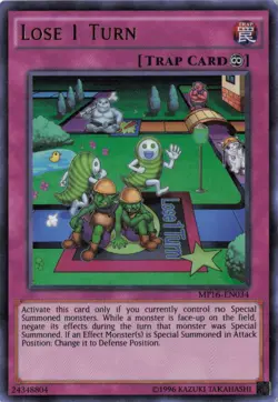 Lose 1 Turn Ultra Rare MP16-EN034 NM - Image 1