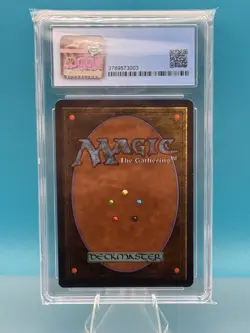 MTG Priest of Yawgmoth Antiquities Common CGC 8.5 - Image 2