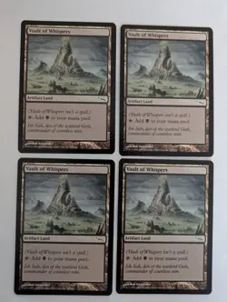 4 Vault of Whispers Mirrodin MTG NM Free shipping with tracking - Image 1