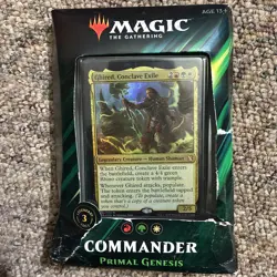 Magic the Gathering MtG Commander 2019 PRIMAL GENESIS Theme Deck FACTORY SEALED 630509892495 - Image 1