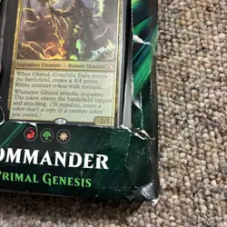 Magic the Gathering MtG Commander 2019 PRIMAL GENESIS Theme Deck FACTORY SEALED 630509892495 - Image 2