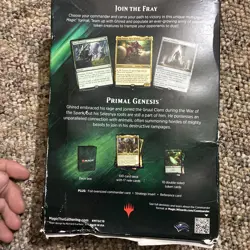 Magic the Gathering MtG Commander 2019 PRIMAL GENESIS Theme Deck FACTORY SEALED 630509892495 - Image 3