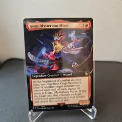 MTG Gogo, Mysterious Mime 153 Extended Art Regular Rare Final Fantasy FIC - Image 1