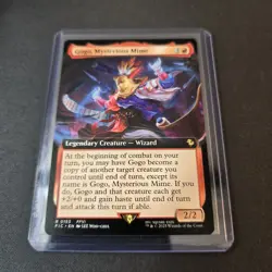MTG Gogo, Mysterious Mime 153 Extended Art Regular Rare Final Fantasy FIC - Image 2