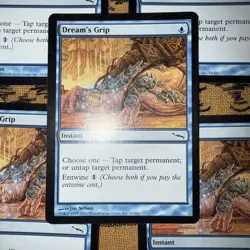 Magic the Gathering MTG Mirrodin DREAM'S GRIP x4 - Image 2