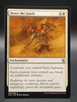 MTG | Brave the Sands | Khans of Tarkir Regular - Image 1