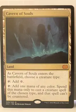 x1 NM Cavern of Souls Double Masters 2022 Regular MTG - Image 1