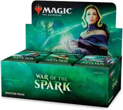 MTG Magic the Gathering War of the Spark Booster Box NEW SEALED - Image 1