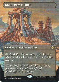 MTG: Double Masters: Borderless Urza's Power Plant: Lightly Played Condition - Image 1