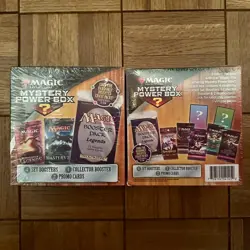 Magic MTG Mystery Power Box 4 Booster Packs, 2 Promos, 1 Collector Booster x2 - Image 3