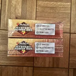 Magic MTG Mystery Power Box 4 Booster Packs, 2 Promos, 1 Collector Booster x2 - Image 5