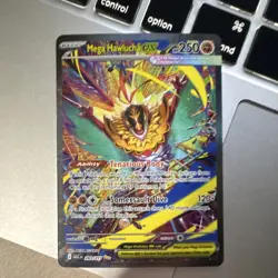 Pokemon Mega Hawlucha EX Full Art Ultra Rare Holo Ascendant Heroes 283/217 120+ - Image 1