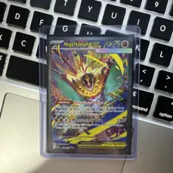 Pokemon Mega Hawlucha EX Full Art Ultra Rare Holo Ascendant Heroes 283/217 120+ - Image 3