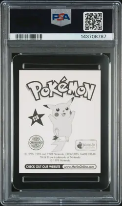 PSA 9 MINT 1999 MERLIN POKEMON S28 MISTY-PRISM - Image 2