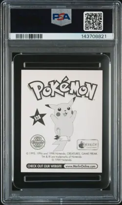 PSA 9 MINT 1999 MERLIN POKEMON S28 MISTY-PRISM - Image 4