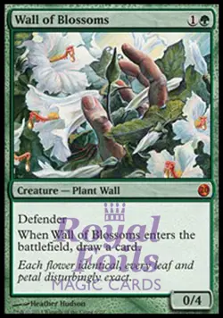 Wall of Blossoms 1x FOIL MTG FTV From the Vault Twenty 20 MINT green - Image 1