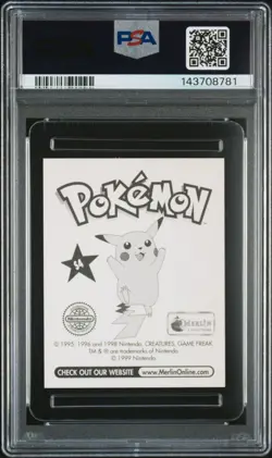 PSA 9 MINT 1999 MERLIN POKEMON S4 BLASTOISE-PRISM - Image 2