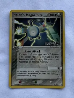 Pokemon Holon's Magnemite 70/113 EX Delta Species Holo - English 2005 - Image 1