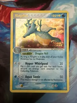 Pokemon Cards: EX Team Rocket Returns Reverse Holo: Kingdra 12/109 NM - Image 1