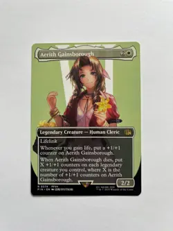 Aerith Gainsborough (Borderless) Final Fantasy Regular NM MTG - Image 1