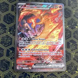 Pokemon TCG Team Rockets Moltres Ex Destined Rivals 229/182 NM/Mint - Image 1