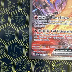 Pokemon TCG Team Rockets Moltres Ex Destined Rivals 229/182 NM/Mint - Image 4