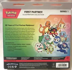 Pokemon Pokemon First Partner Illustration Collection Series 1 **New & Sealed** - Image 2