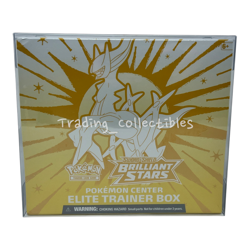 Brilliant Stars Pokemon Center Sword and Shield Elite Trainer Box ETB With Case - Image 1