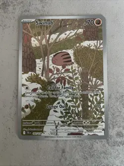 Pokemon TCG Swinub 165/159 Special Illustration Journey Together NM/M - Image 1